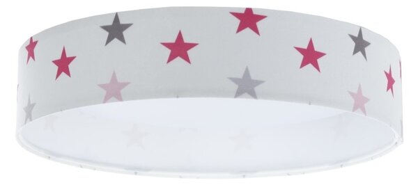 LED lampă reglabilă GALAXY KIDS LED/24W/230V stele alb/roz/gri +DO