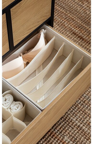 Organizator pentru sertare din material textil Soft Storage – Bigso