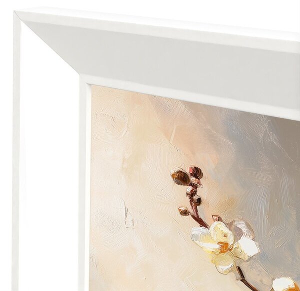 Tablou cu ramă imprimat 56x75 cm White Orchid – Styler