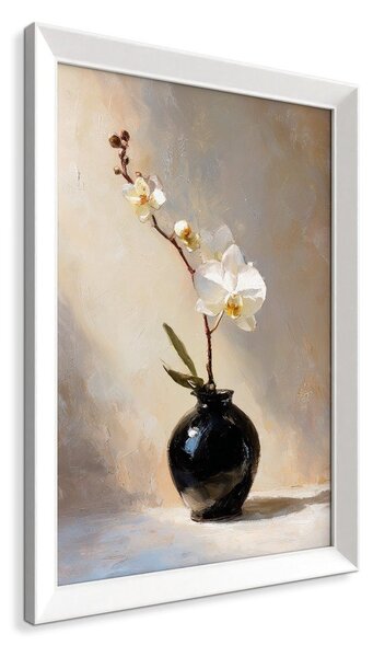 Tablou cu ramă imprimat 56x75 cm White Orchid – Styler