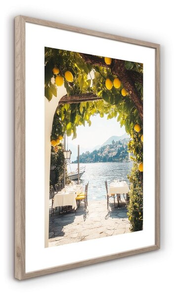 Tablou cu ramă imprimat 50x70 cm Lemon View – Styler