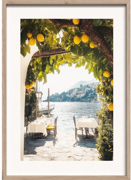 Tablou cu ramă imprimat 50x70 cm Lemon View – Styler