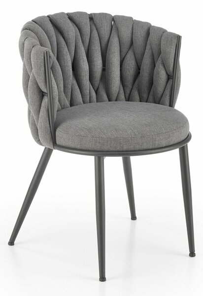 Scaun Houston 1508, Gri, Negru, 79x57x60cm, 14 kg