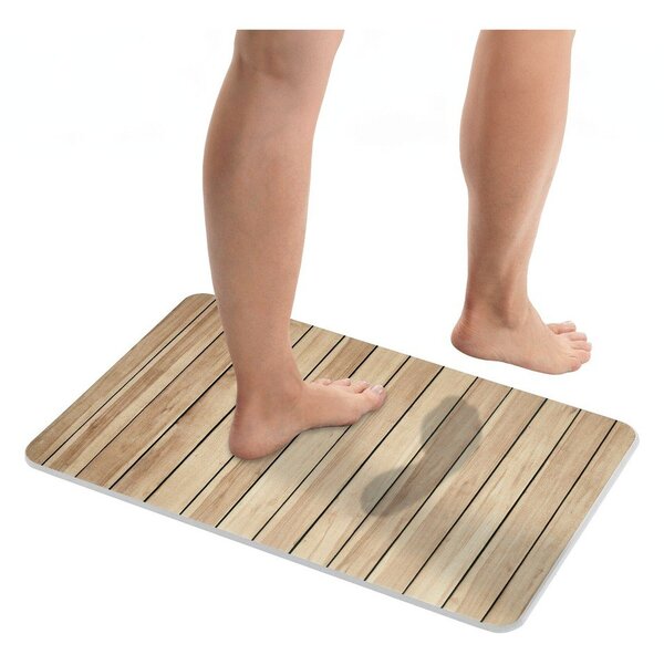Covoraș de baie în culoare naturală din diatomit 39x60 cm Lepiana – Wenko