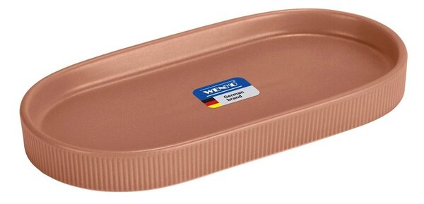 Organizator de baie maro din ceramică Fablo – Wenko