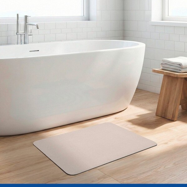 Covoraș de baie bej din diatomit 39x60 cm Simi – Wenko