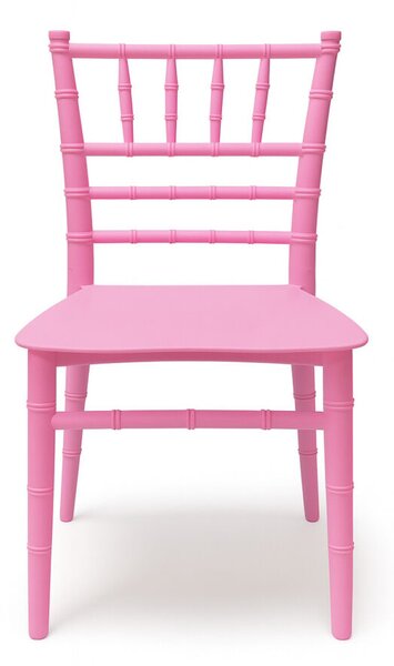 Scaun Chiavari pentru copii - culoare roz