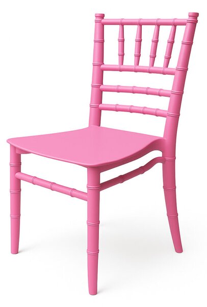 Scaun Chiavari pentru copii - culoare roz