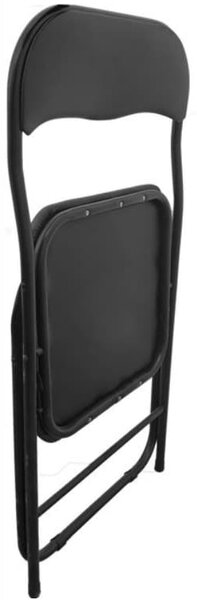 Scaun pliant de birou negru