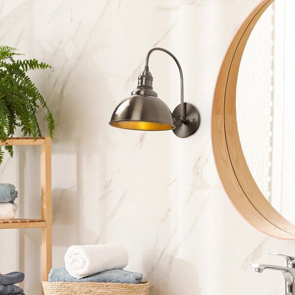 Aplică de perete alămie ø 21 cm Varzan – Opviq lights