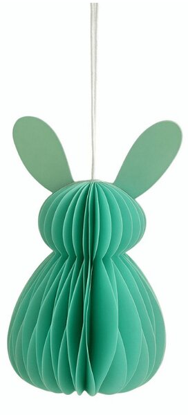 Ornamente suspendate BUNNY 8 cm set 8 buc, colorate