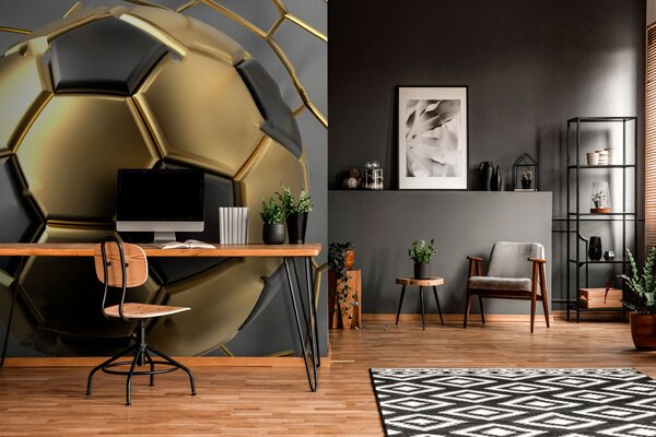 Fototapet „Sărbătorirea golului într-un design dinamic.”, Fototapet designer, Fototapet populare, u73011 - Tapeko.ro