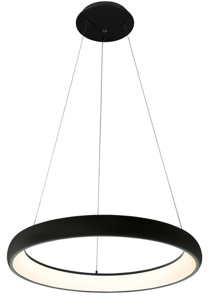 Azzardo AZ5063 - Lustră LED dimabilă pe cablu ANTONIO LED/50W/230V negru + + telecomandă