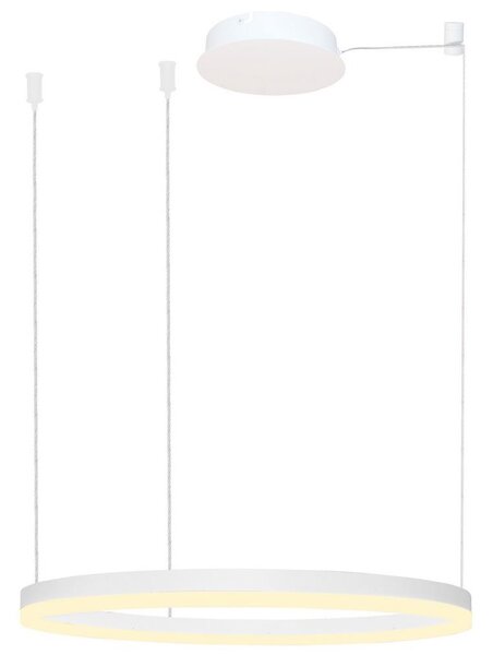 Lustră LED pe cablu dimabilă HALO LED/56W/230V d. 80 cm alb Azzardo AZ4959