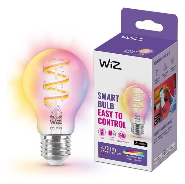 Bec LED RGBW dimabil A60 E27/6,3W/230V 2200-6500K Wi-Fi WiZ