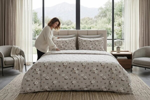 Lenjerie pat Ranforce 100% Cotton Pro (Core)