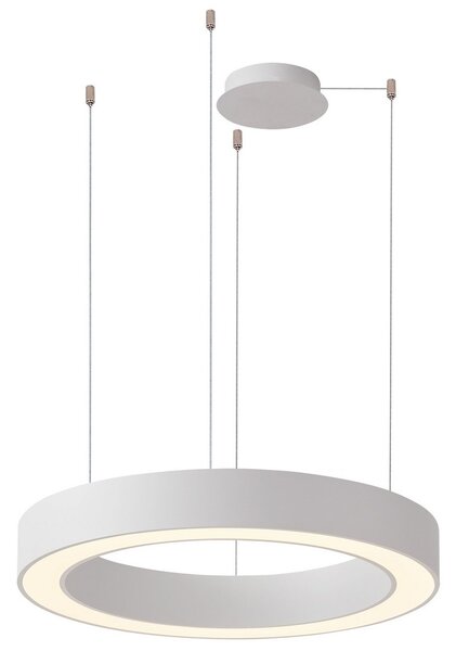 Azzardo AZ5046 - Lustră LED dimabilă pe cablu MARCO LED/60W/230V alb + + telecomandă