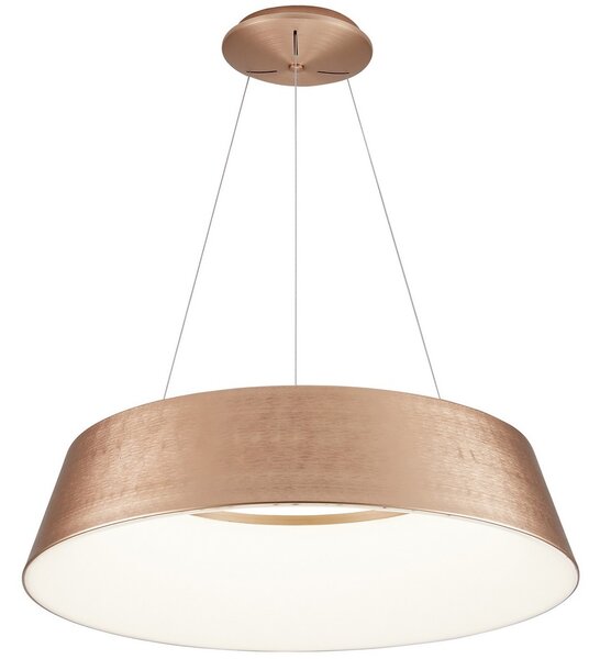 Lustră LED dimabilă pe cablu EMMA LED/60W/230V auriu Azzardo AZ5095 + telecomandă