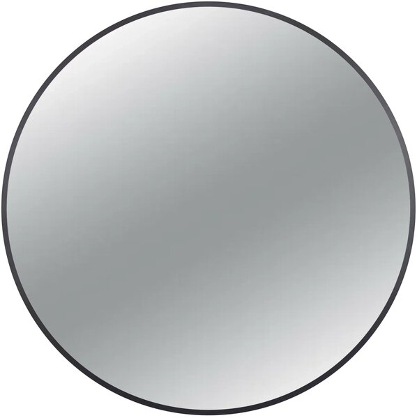 Balneo Corina oglindă 60x60 cm rotund negru L0101010503-1