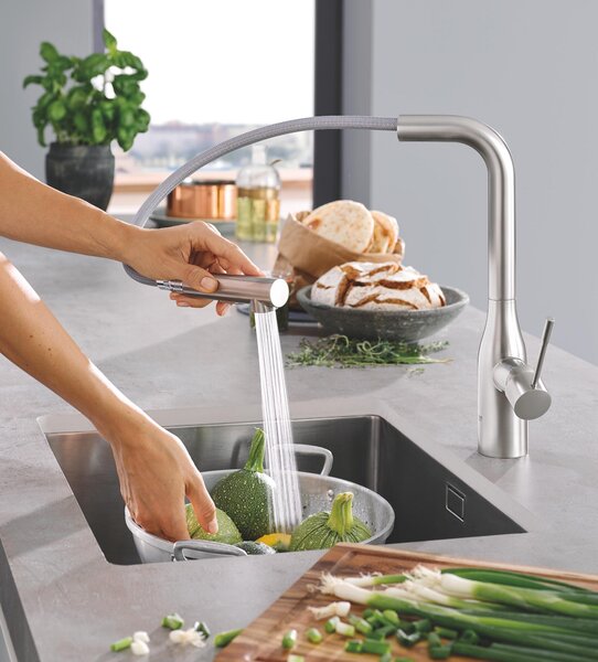 Grohe Essence baterie bucătărie pe picior oţel inoxidabil 30270DC0