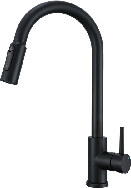 Ruvetti Camellia baterie pentru filtru apă pe picior negru 1004MB