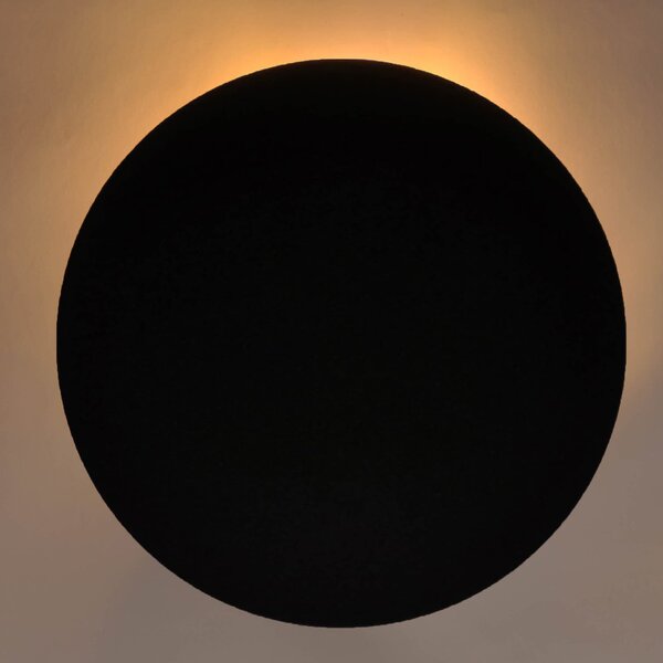 Kaja Rega lampă de perete 1x10 W negru K-4636