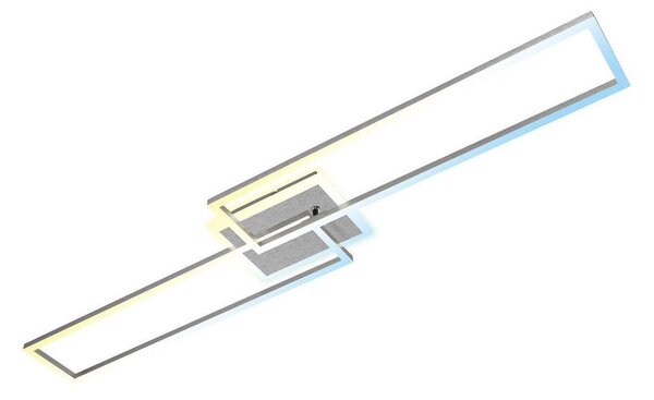 Lustră LED dimabilă aplicată FRAME 2xLED/20W/230V Wi-Fi Tuya Brilo + telecomandă