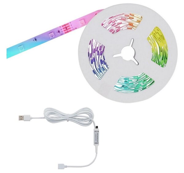 Bandă LED RGBW dimabilă 6,6m LED/7,5W/USB Tuya Brilo + telecomandă