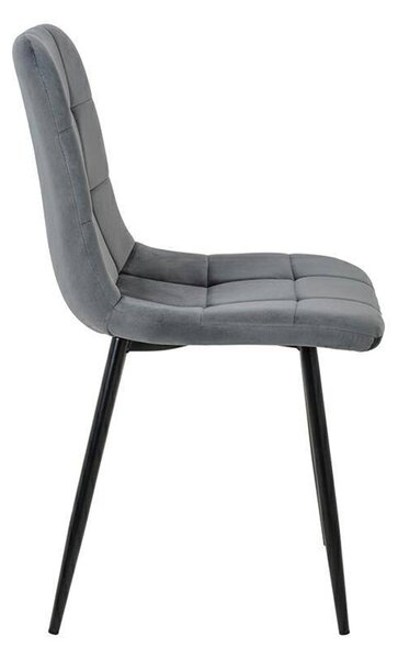Scaun Living Tapitat KJC37 Gri
