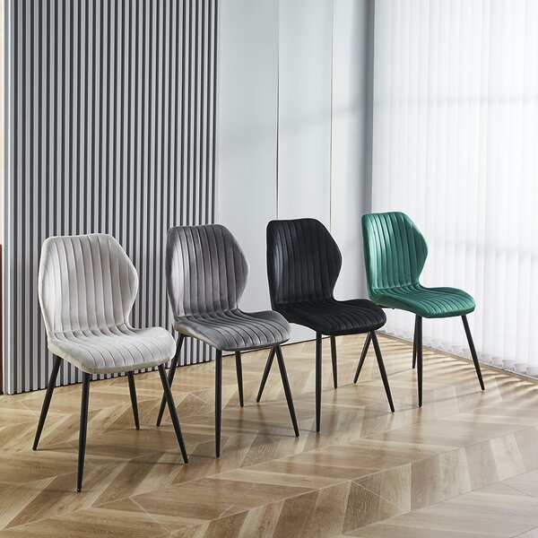 Scaun Living Tapitat KJC104 Bej