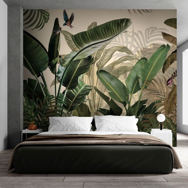 Fototapet Grup de plante tropicale, Fototapet jungle, Fototapet populare, u74748 - Tapeko.ro