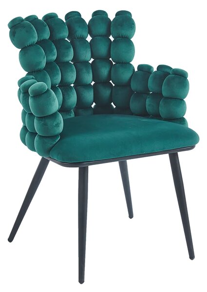Scaun Living Tapitat KJC374 Verde