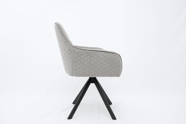 Scaun Living Tapitat KJC3846 Gri