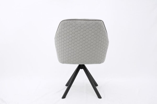 Scaun Living Tapitat KJC3846 Gri