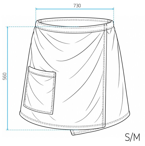 PROSOP DE BAIE KILT PENTRU SAUNA ,PISCINA