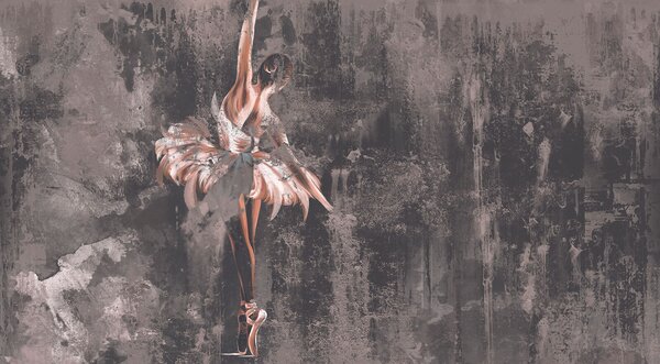Fototapet Pictura de o femeie care dansează, Fototapet 3D, Fototapet populare, u78697 - Tapeko.ro