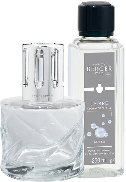Set Maison Berger lampa catalitica Spirale Transparente cu parfum Air Pur