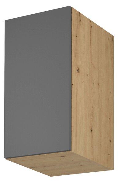Dulap superior de bucătărie G40G Langari (stejar artisan + gri mat) (S). 1016902