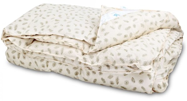 Set 2 pilote din puf de gasca 200 x 230 cm cu invelis din bumbac