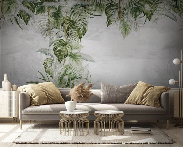 Fototapet Pictura unei plante tropicale, Fototapet designer, Fototapet populare, u93228 - Tapeko.ro