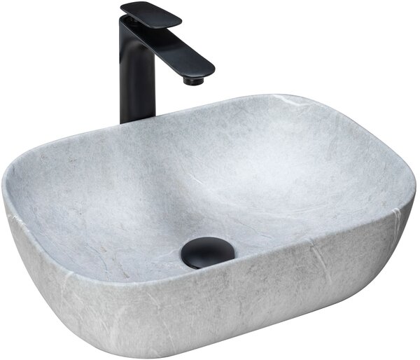Lavoar pentru blat Rea Livia Gri Grey