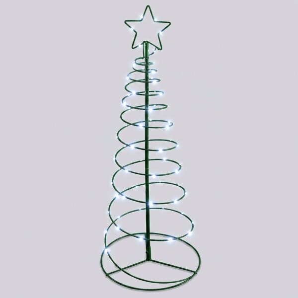 Aigostar - Decorațiune solară de Crăciun cu LED LED/0,59W/3,7V 100 cm IP65 alb rece