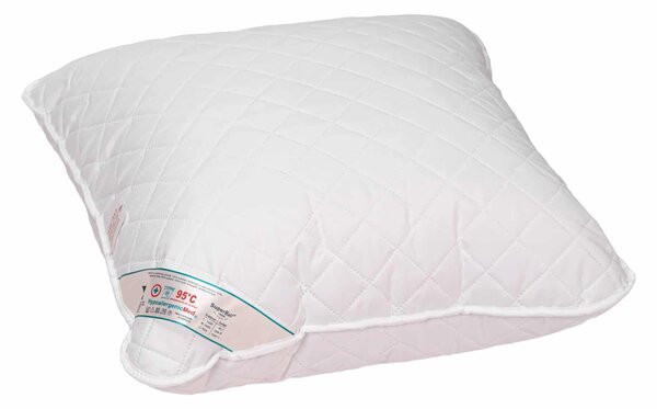 Set 2 perne 50x70 cm si 2 perne 40x40 cm HypoallergenicMed Somnart, microfibra matlasata