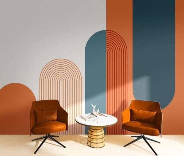 Tapet Arce retro - model, Fototapet Abstract, u93598 : Uwalls.ro