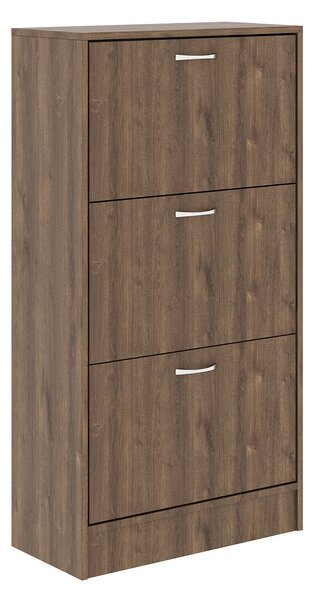 Pantofar haaus Rin, 3 Usi, Stejar Bronz, 63 x 30 x 120 cm