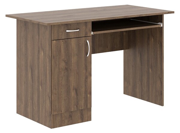 Birou haaus Togo, 1 Sertar, O Usa, Stejar Bronz, 110 x 60 x 75 cm