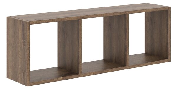 Etajera haaus Lira, 3 Casete, Stejar Bronz, 90 x 20 x 30 cm
