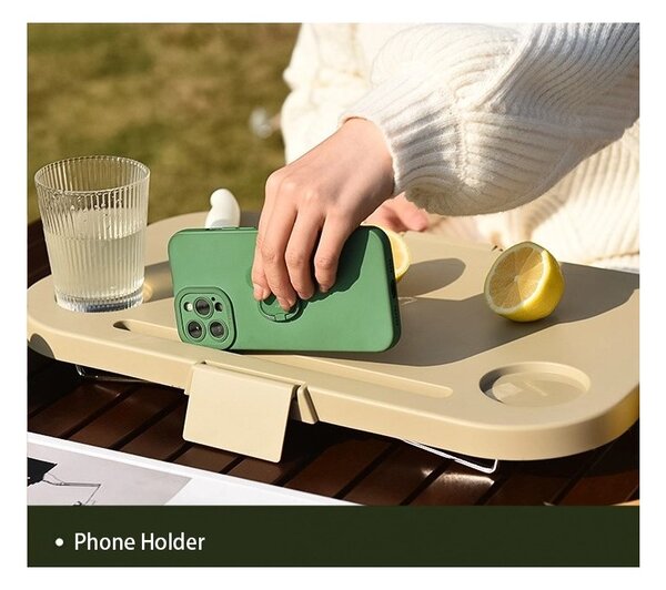 Cos de picnic pliabil TRIGO 3in1, gri