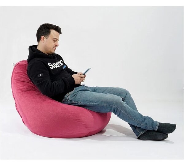Fotoliu Nirvana Hobbit Pufrelax, Material Textil - Fandango