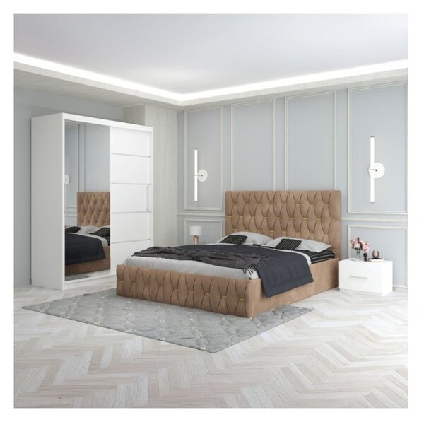 Dormitor Eric Crem 160x200